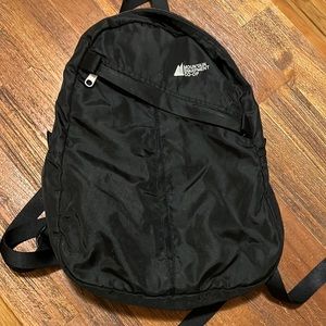 Mountain Equipment black backpack